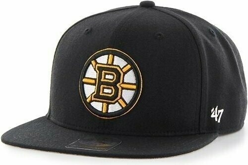 Hockey Cap Boston Bruins NHL '47 No Shot Captain Black Hockey Cap - 1