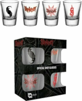 Glass Slipknot Mix Shot Glasses (Set Of 4) - 1