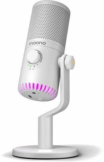 USB Microphone Maono DM30 White USB Microphone