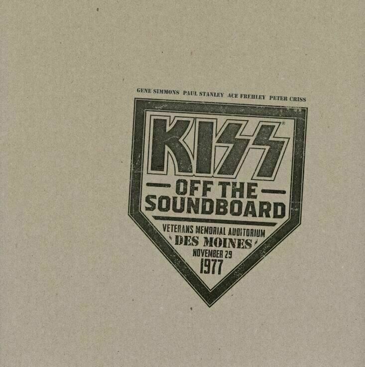 Vinylplade Kiss - Kiss Off The Soundboard: Live In Des Moines (2 LP)