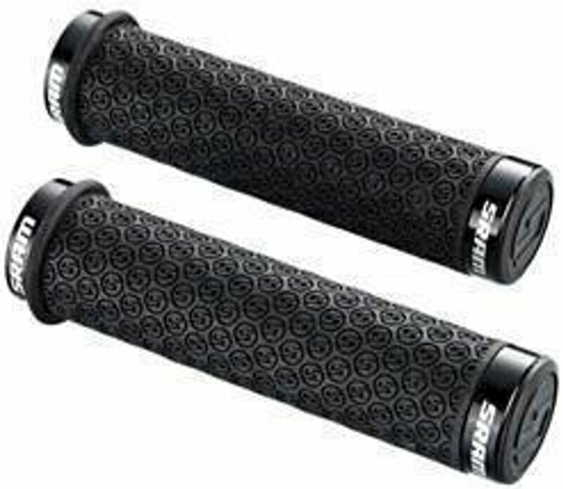 Grips SRAM DH Silicone Locking Grips Black Grips