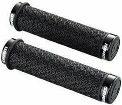 Grips SRAM DH Silicone Locking Grips Black Grips - 1