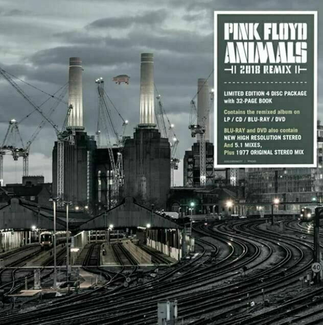 Disc de vinil Pink Floyd - Animals (2018 Remix) (Limited Edition) (180 g) (LP + CD + DVD + Blu-ray)