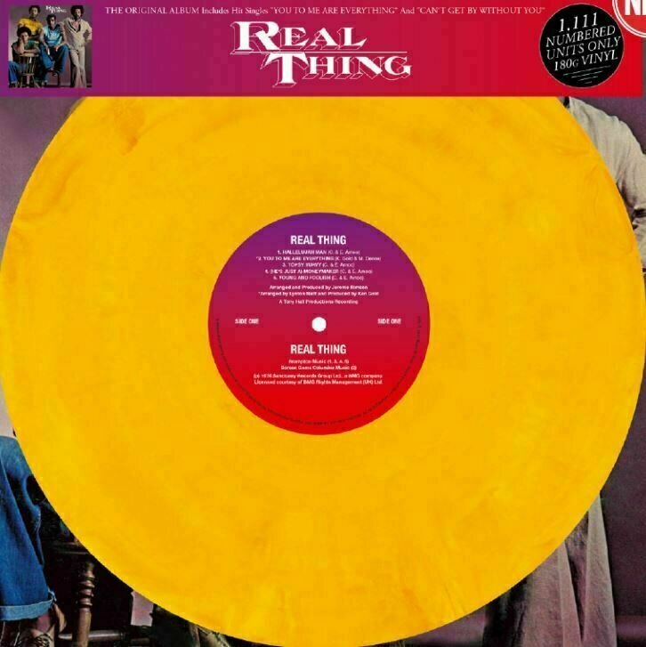 Vinylskiva The Real Thing - Real Thing (Coloured Vinyl) (LP)