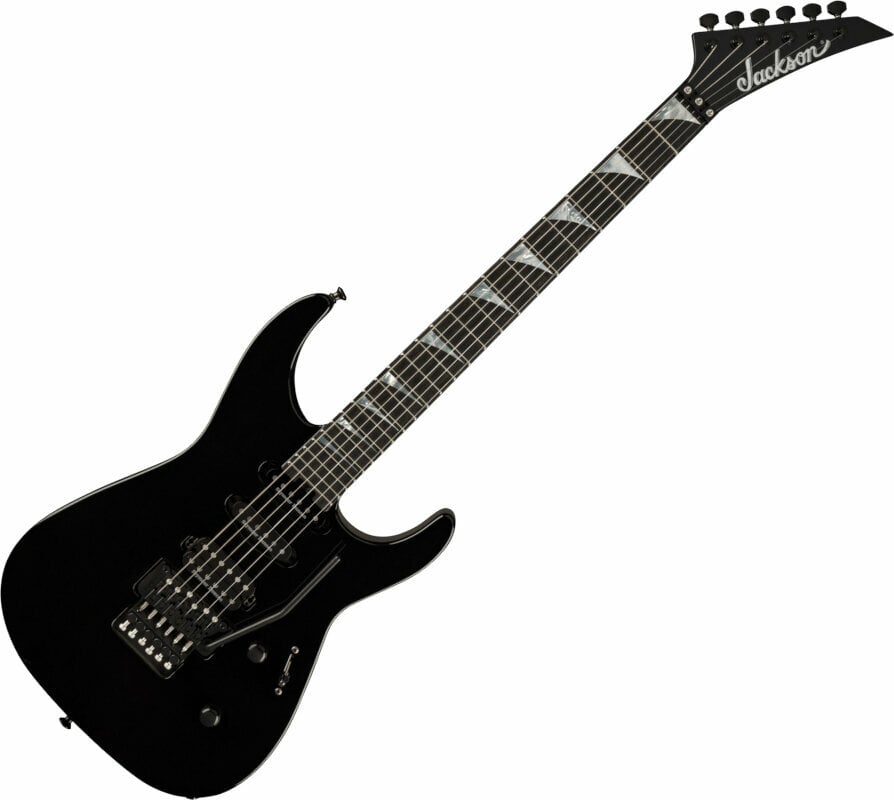 Elektrische gitaar Jackson American Series Soloist SL3 Black (Zo goed als nieuw)