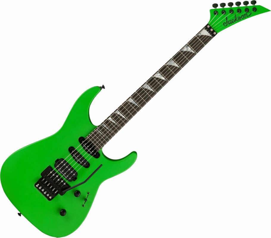 Elektromos gitár Jackson American Series Soloist SL3 Slime Green