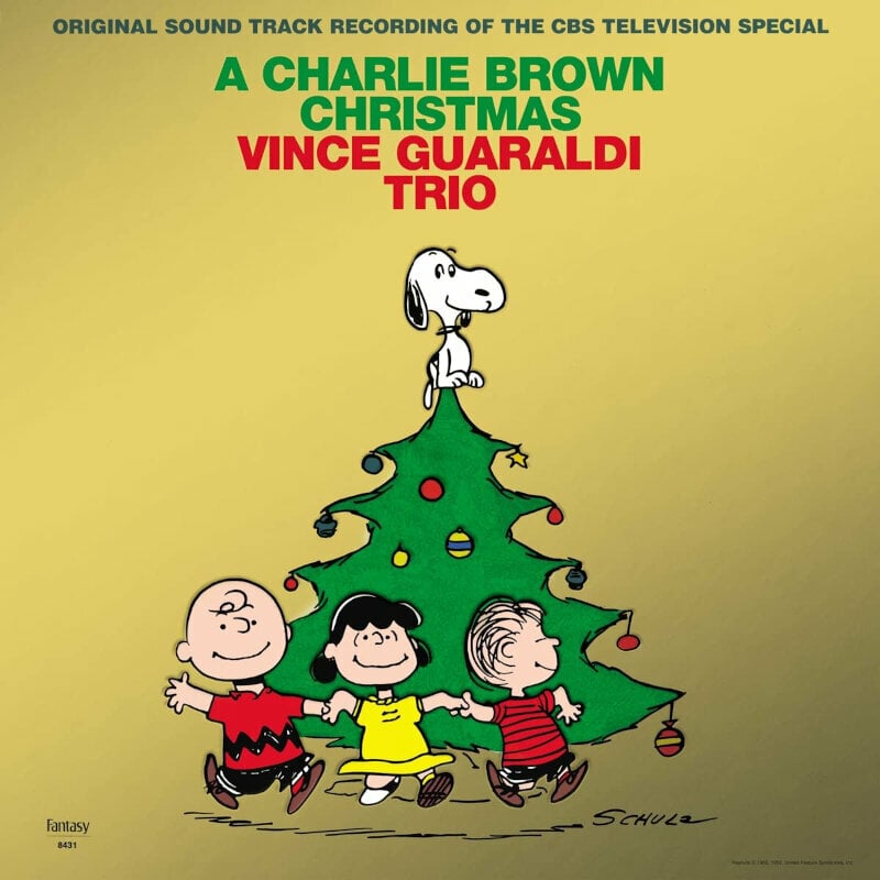 Vinyl Record Vince Guaraldi - A Charlie Brown Christmas (Limited Edition) (Gold Foil Edition) (LP)
