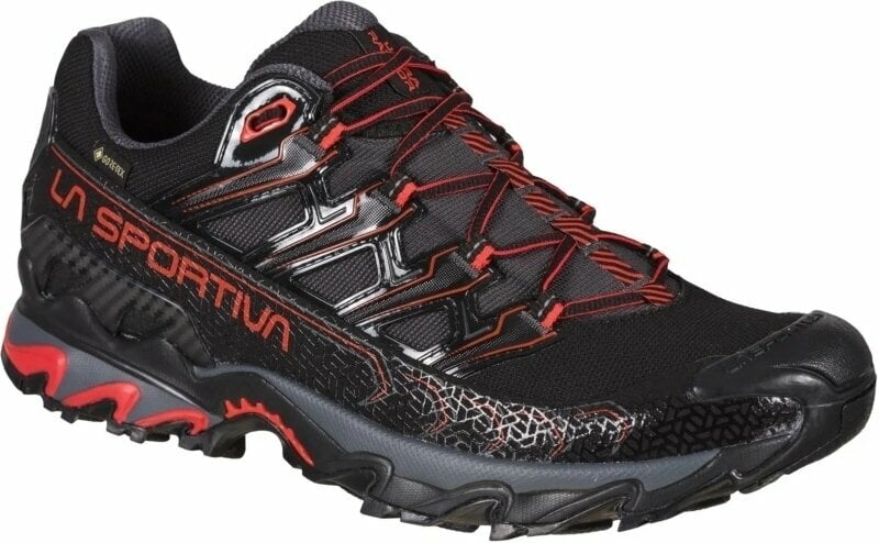Мъжки обувки за трекинг La Sportiva Ultra Raptor II GTX Black/Goji 44,5 Мъжки обувки за трекинг