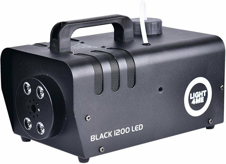 Nebelmaschine Light4Me Black 1200 LED