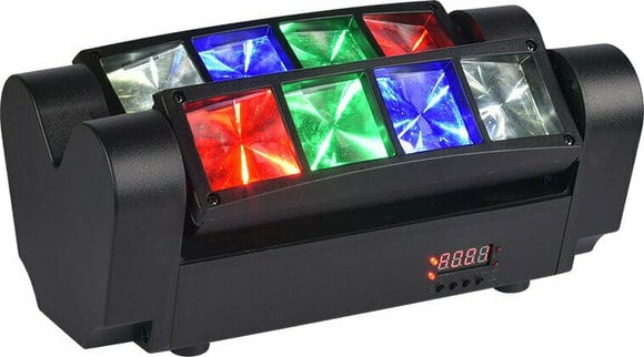 Belysningseffekt Light4Me Spider MKII Turbo LED 8x3W RGBW Belysningseffekt - 1