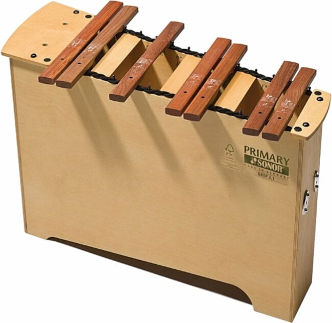 Xylofoon / Metallofoon / Klokkenspel Sonor GBXP 2.1 Deep Bass Xylophone Primary German Model