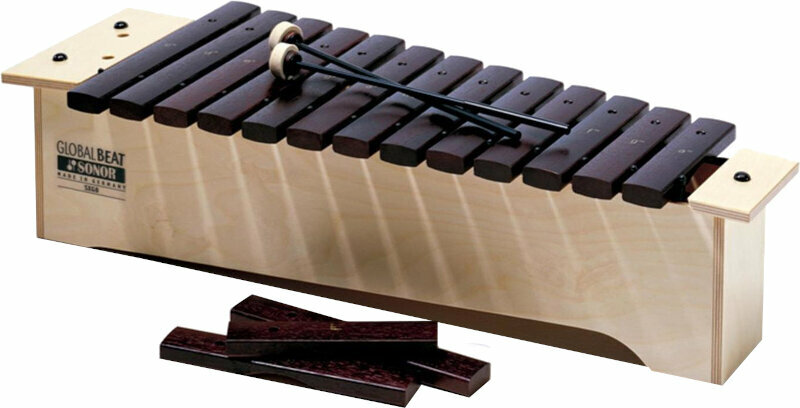 Xilofono / Metallofono / Carillon Sonor AX GB F Alt Xylophone Global Beat International Model