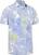 Camiseta polo Callaway Mens Thermal Dye Print Polo Mazarine Blue S