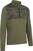 Hættetrøje/Sweater Callaway Mens 1/4 Zip Digital Camo Print Pullover Black Lichen 2XL