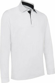 Polo-Shirt Callaway Mens Long Sleeve Performance Bright White M Polo-Shirt - 1