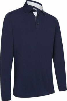 Polo majica Callaway Mens Long Sleeve Performance Peacoat L Polo majica - 1