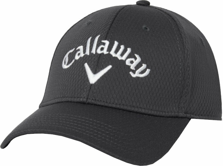 Cuffia Callaway Mens Side Crested Structured Cap Charcoal