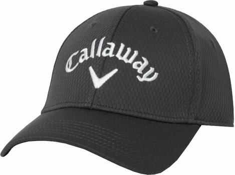 Каскет Callaway Mens Side Crested Structured Cap Charcoal - 1
