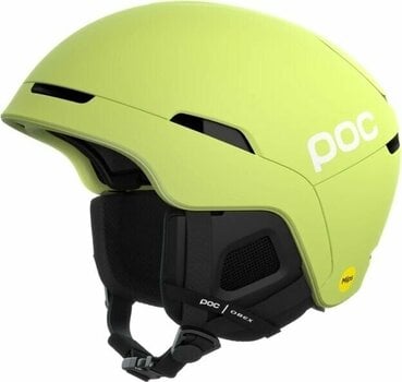 Casco de esquí POC Obex MIPS Lemon Calcite Matt M/L (55-58 cm) Casco de esquí - 1