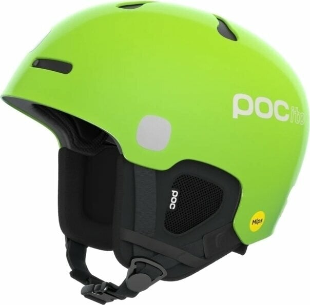 Каска за ски POC POCito Auric Cut MIPS Fluorescent Yellow/Green XXS (48-52cm) Каска за ски