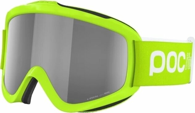 Gafas de esquí POC POCito Iris Fluorescent Yellow/Green/Clarity POCito Gafas de esquí