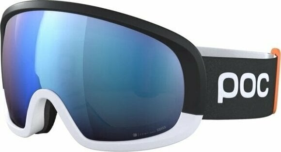 Goggles Σκι POC Fovea Mid Clarity Comp Μαύρο Ουράνιο/Άσπρο Υδρογόνο/Μπλε Σπέκτρις Goggles Σκι - 1
