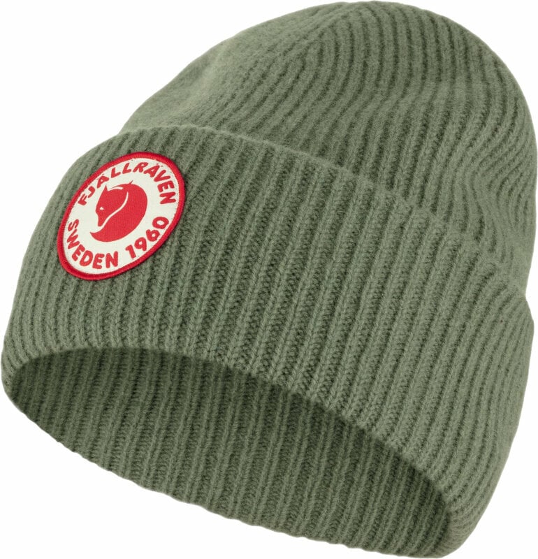 Bonnet de Ski Fjällräven 1960 Logo Hat Casper Green Bonnet de Ski