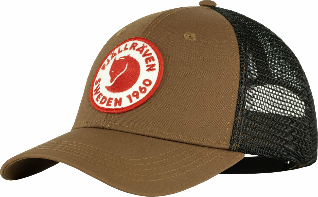 Baseball Cap Fjällräven 1960 Logo Långtradarkeps Timber Brown L/XL Baseball Cap