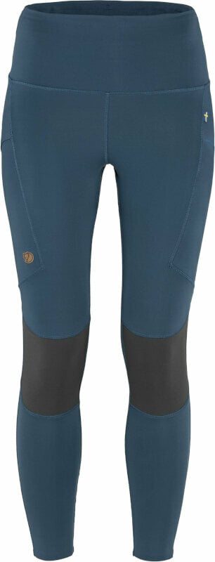 Pantalons outdoor pour Fjällräven Abisko Trekking Tights Pro W Indigo Blue/Iron Grey L Pantalons outdoor pour