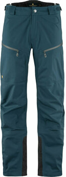 Outdoor Pants Fjällräven Bergtagen Eco-Shell Trousers Mountain Blue 46 Outdoor Pants - 1