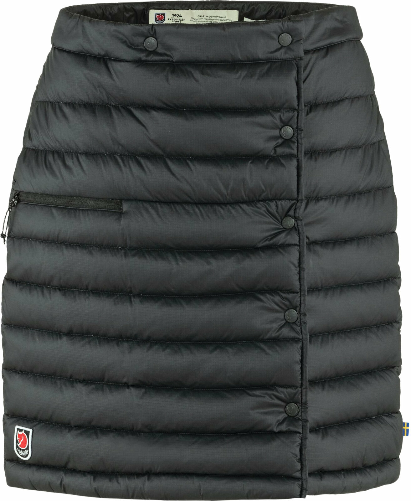 Shorts til udendørs brug Fjällräven Expedition Pack Down Skirt Black L Shorts til udendørs brug
