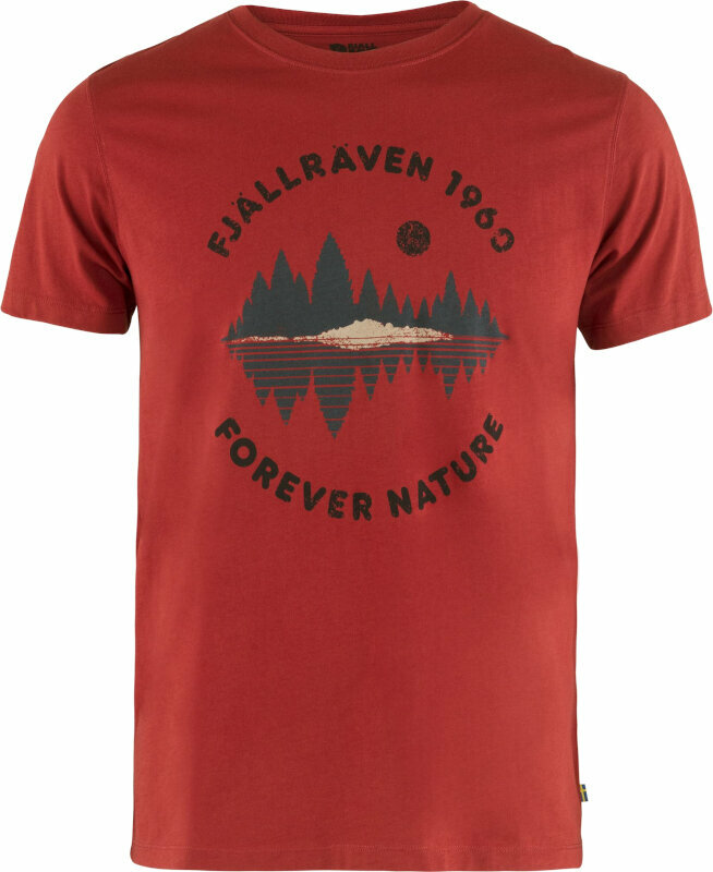 Oблекло > Mъжко облекло > Тениски Fjällräven Forest Mirror T-Shirt M Deep Red XL