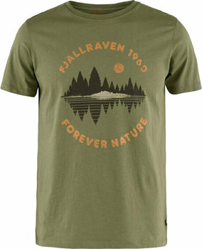 Outdoorové tričko Fjällräven Forest Mirror T-Shirt M Green XS Tričko - 1