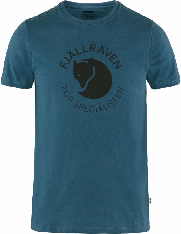 Friluftsliv T-shirt Fjällräven Fox T-shirt M Indigo Blue L T-shirt