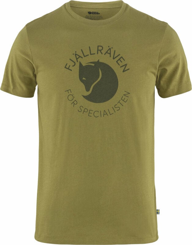 Outdoorové tričko Fjällräven Fox T-shirt M Moss Green S Tričko