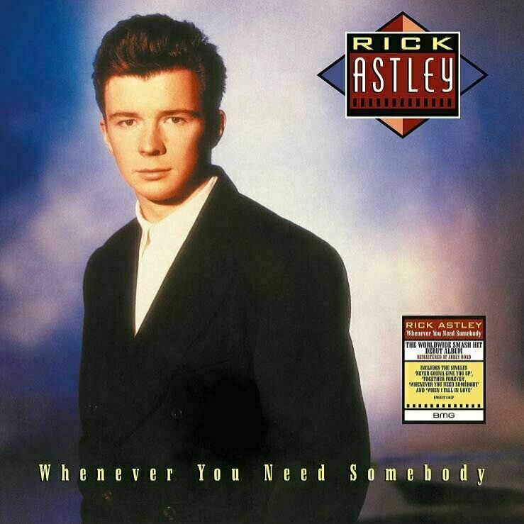 Levně Rick Astley - Whenever You Need Somebody (2022 Remaster) (LP)