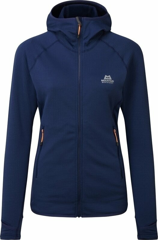 Sweat à capuche outdoor Mountain Equipment Eclipse Hooded Womens Jacket Medieval Blue 10 Sweat à capuche outdoor
