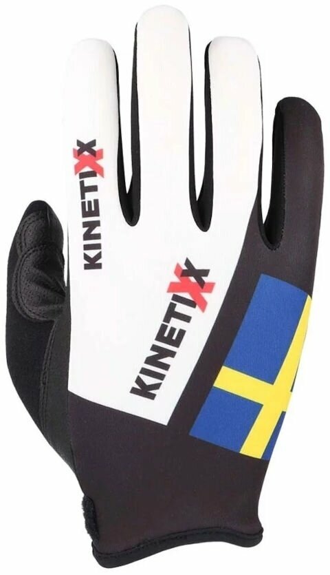Levně KinetiXx Folke Country Flag Country Flag Sweden 8 Lyžařské rukavice