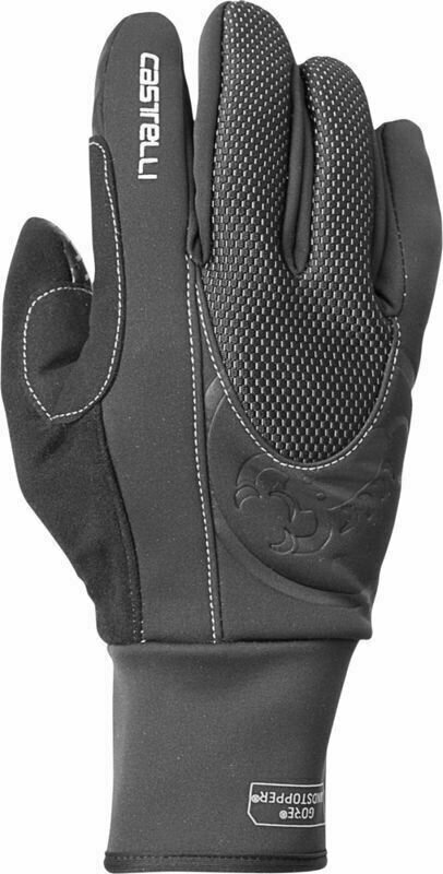 Cyklistické rukavice Castelli Estremo Glove Black S Cyklistické rukavice