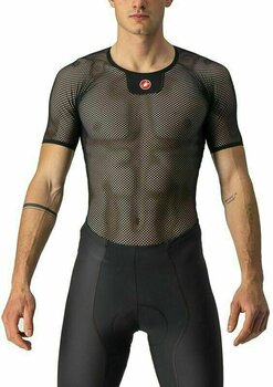 Maillot de ciclismo Castelli Core Mesh 3 SS Baselayer Ropa interior funcional Black 2XL - 1