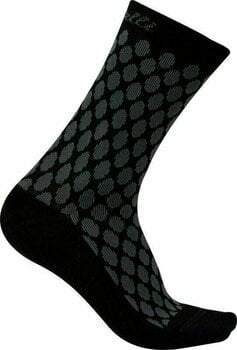 Kolesarske nogavice Castelli Sfida 13 Sock Black/Dark Gray L/XL Kolesarske nogavice - 1