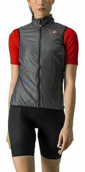 Veste de cyclisme, gilet Castelli Aria W Vest Dark Gray M Veste - 1