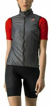 Kerékpár kabát, mellény Castelli Aria W Vest Dark Gray XL Mellény - 1