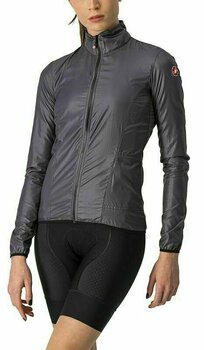 Αντιανεμικά Ποδηλασίας Castelli Aria Shell W Jacket Dark Gray XS Σακάκι - 1