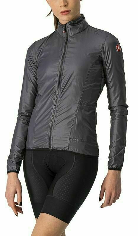 Biciklistička jakna, prsluk Castelli Aria Shell W Jacket Dark Gray L Jakna
