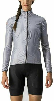 Veste de cyclisme, gilet Castelli Aria Shell W Jacket Silver Gray XS Veste - 1