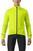 Biciklistička jakna, prsluk Castelli Emergency 2 Rain Jacket Electric Lime 2XL Jakna