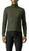 Giacca da ciclismo, gilet Castelli Go Jacket Military Green/Fiery Red L Giacca