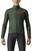 Casaco de ciclismo, colete Castelli Squadra Stretch Jacket Military Green/Dark Gray S Casaco