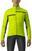 Kerékpár kabát, mellény Castelli Transition 2 Jacket Electric Lime/Dark Gray-Black XL Kabát